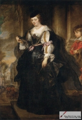 Helena Fourment with a Carriage, 1639