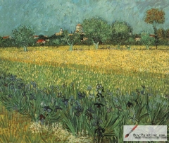 View of Arles with Irises, 1888, Van Gogh Museum, Amsterdam