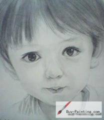 Custom Drawing-Little girl