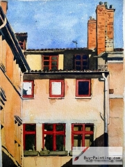 Watercolor painting-Windows