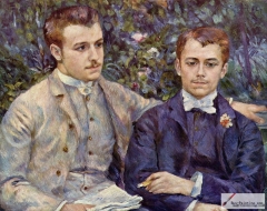 Portrait of Charles and Georges Durand-Ruel, 1882