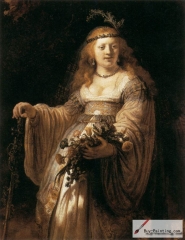 Saskia as Flora, 1635