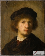 Self-portrait, 1630, Nationalmuseum, Stockholm
