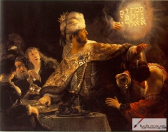 Belshassar's Feast, 1636-8