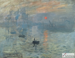 Impression, Sunrise (Impression, soleil levant), 1872