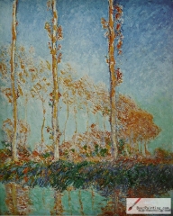 Poplars (Autumn), 1891,