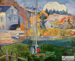 Watermill in Pont-Aven (1894)