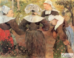 Four Breton Women, 1886,