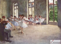 Ballet Rehearsal, 1873,