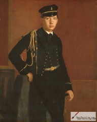 Achille De Gas in the Uniform of a Cadet, 1856/57,