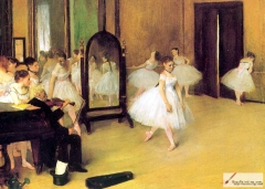 Dance Class, 1871,