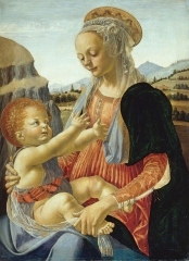 Small devotional picture by Verrocchio, c. 1470