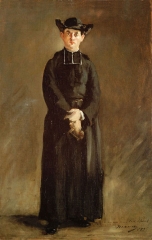 Portrait of Abbé Hurel, 1874