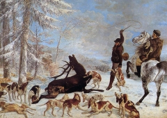 The kill of deer, 1867