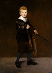 Boy Carrying a Sword, 1861