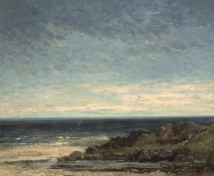 Sea Coast in Normandy, 1867