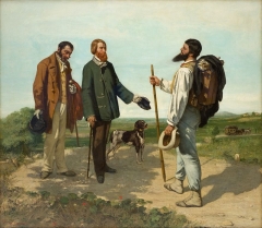 The Meeting (Bonjour, Monsieur Courbet), 1854