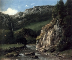 Stream in the Jura Mountains (The Torrent), 1872–73