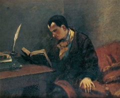 Portrait of Baudelaire, 1848