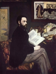Portrait of Émile Zola, 1868