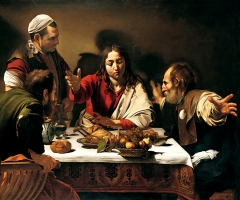 Supper at Emmaus, 1601.