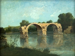 The Pont Ambroix Languedoc, 1857
