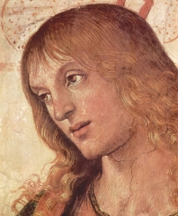 Detail, The Delivery of the Keys, fresco