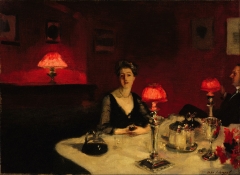 A Dinner Table at Night, 1884