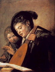 Two Boys Singing, c. 1625