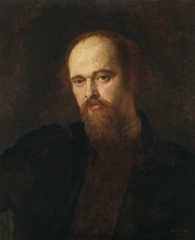 Portrait of Dante Gabriel Rossetti c. 1871
