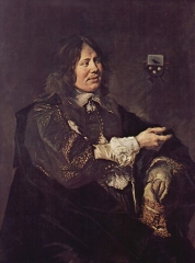 Portrait of Stephan Geraedts, husband of Isabella Coymans, 1652