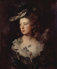 Gainsborough`s Daughter Mary (1777)
