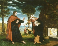 Noli me tangere, possibly 1524–26.