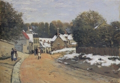 Early Snow at Louveciennes, c. 1871-1872
