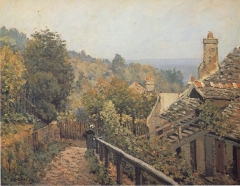 Sentier de la Mi-cote, Louveciennes, 1873