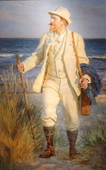 Portrait of Peder Severin Krøyer by Laurits Tuxen