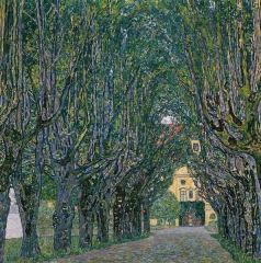 Avenue in Schloss Kammer Park, 1912