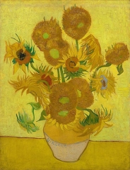 Sunflowers  1889-Vincent van Gogh