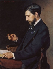 Portrait of Edmond Maître, 1869
