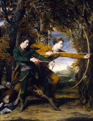 Colonel Acland and Lord Sydney, The Archers, 1769.