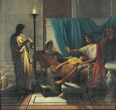 Virgil reading to Augustus, 1812