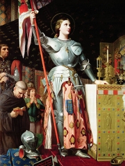 Joan of Arc at the Coronation of Charles VII, 1854