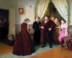A Governess Arriving at a Merchant's House