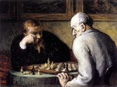 Les Joueurs d'échecs (The chess players)