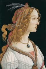 Portrait of a young woman, possibly Simonetta Vespucci, 1484