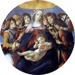 Madonna of the Pomegranate (Madonna della Melagrana), c. 1487