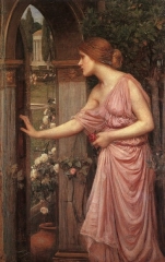 Psyche Opening the Door into Cupid's Garden