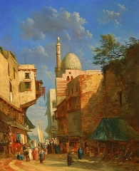 The Bazaar, 1856
