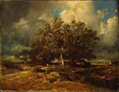Jules Dupré, The Old Oak, 1870