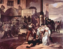 Sicilian Vespers scene 1 (1821–22)